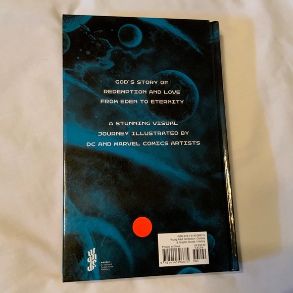 The Epic Bible: Graphic Novel by Marvel & DC Artists- Hardcover, NLT - Picture 2 of 12